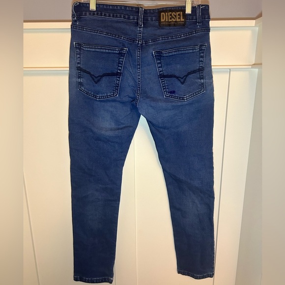 Diesel trompe l'oeil jean sweatpants - Picture 16 of 16